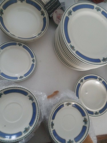 Syracuse China Sherwood Pattern Dinnerware Set 88 Pc Old Ivory USA Made