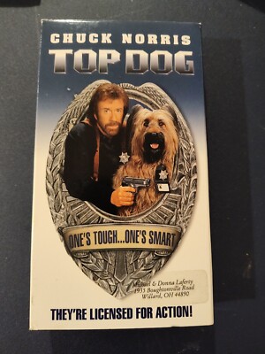 Top Dog Chuck Norris VHS Rare
