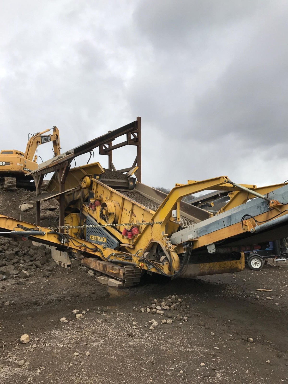 keestrack frontier screen plant