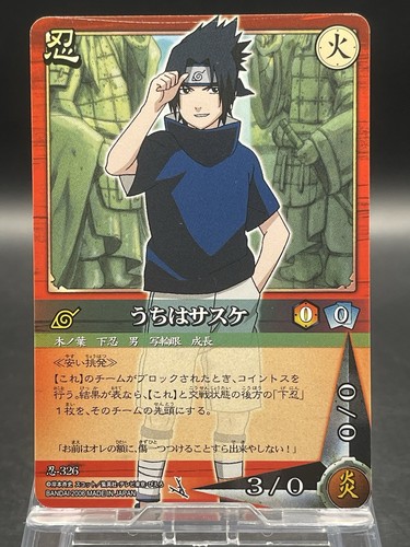 NARUTO カードゲーム Naruto Trading Card Game Japanese TCG Shinobi-326 Sasuke Uchiha | eBay