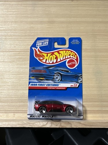 Pontiac Rageous 1999 First Editions 7 Of 26 Cars Collector 675