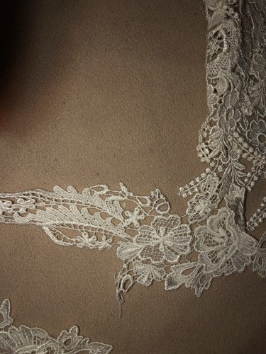 Vintage LACE Collar & Cuffs off Dress Estate Treasures