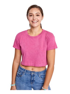 SUNDOWN ОТ SPLENDID Женский розовый топ из хлопчатобумажной смеси Heather Top M