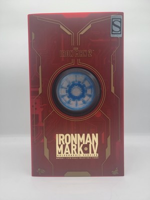 Hot Toys Iron Man Mk4 Holographic Ver Action Figure Sideshow Exclusive 