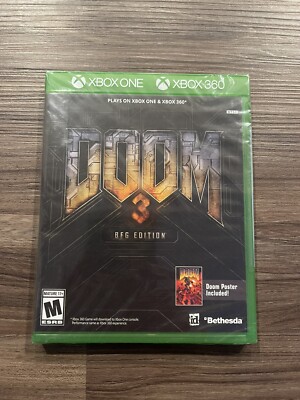 DOOM 3 BFG - (Microsoft Xbox 360/ One) SEALED