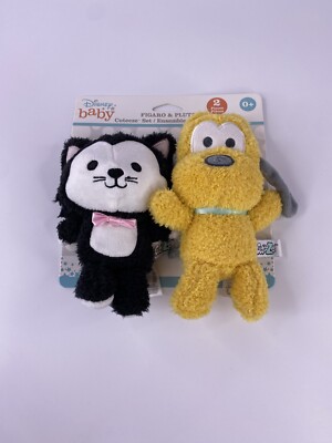 Disney Baby Cuteeze Pluto and Figaro Stuffed Animal Plush Toy