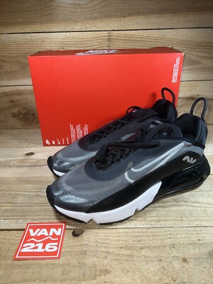 Nike Men s Air Max 2090 Black White Running Shoes: CW7306 001: Size 12.5