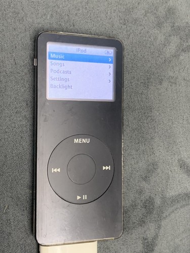 Apple iPod nano 1st Generation Black (2 GB) 885909054503| eBay Apple iPod nano 1st Generation Black (2 GB) 885909054503| eBay