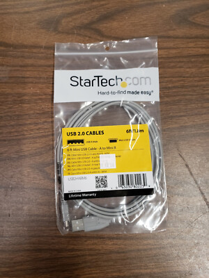 STARTECH 6' USB 2.0 USB A TO USB-MINI B M-M USB2HABM6