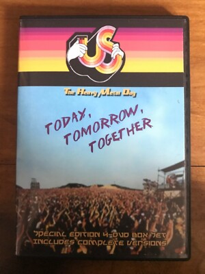 Van Halen with Motley Crue Ozzy Judas Priest Scorpions - US Festival 1983 DVD