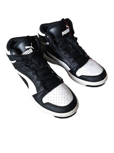 Boys Puma Hi-top Shoes Sz 4C | eBay