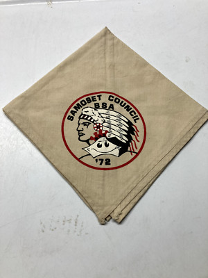(131) Boy Scouts -  Samoset Council '72   neckerchief