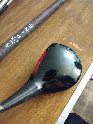 VINTAGE PING 3 WOOD STEEL SHAFT RIGHT HAND LAMKIN GRIP Good shape