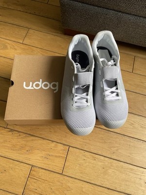 Udog CIMA White Road Cycling Shoes Size 43 UK 9