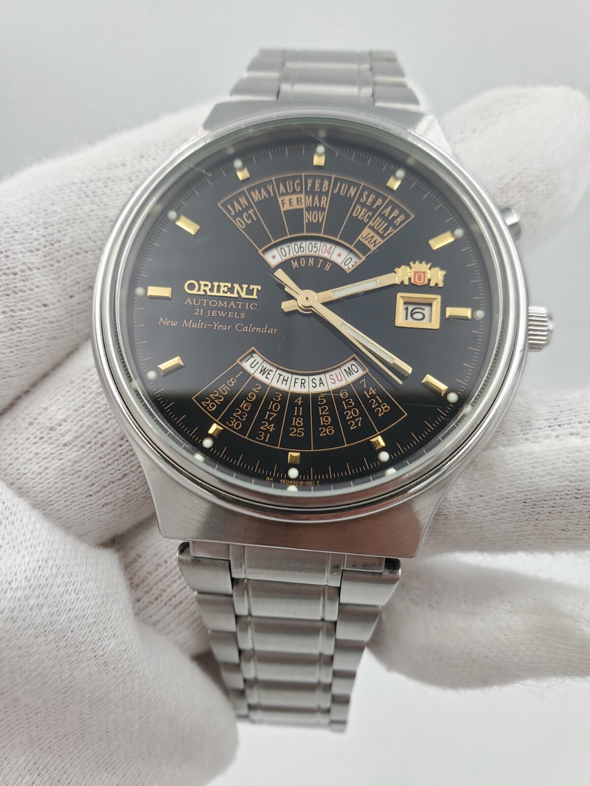 Orient Automatic Watch New Year Multi Calendar 46D701-92 | eBay