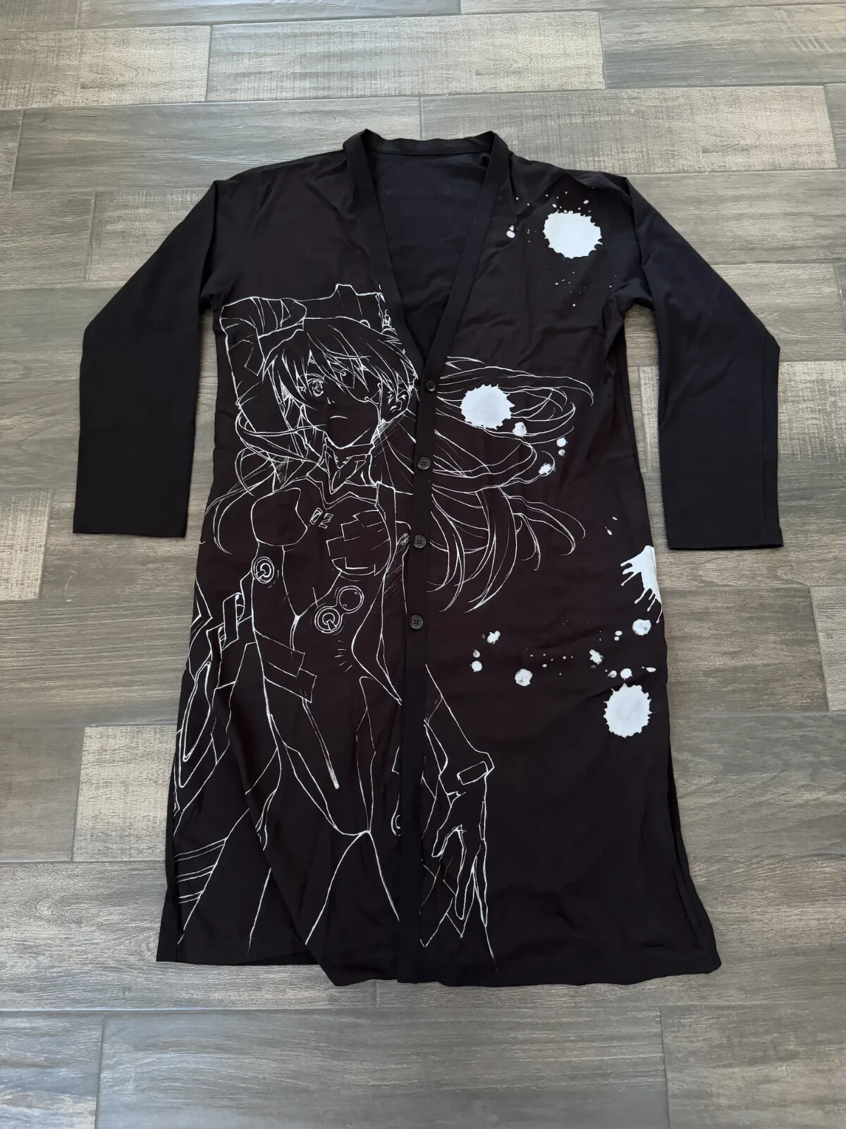 ファッション・ブランド EVANGELION Nordic Pattern Knit (BLACK(ORANGE)) エヴァンゲリオン公式アパレルブランド【RADIO EVA Online Store】