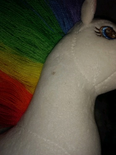 Rainbow Brite Plush Horse Starlite ReRelease Modern Stuffed Animal Toy