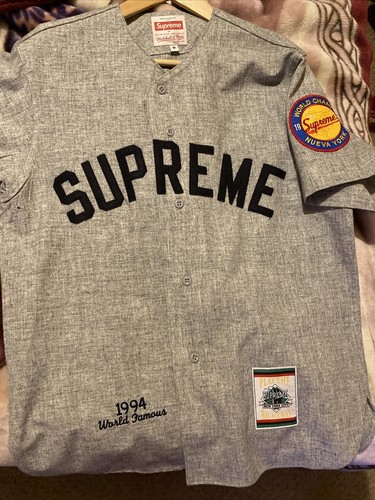 トップス Supreme / Mitchell & Ness Wool Baseball Supreme Mitchell & Ness Wool Baseball Jersey (FW23) - $238