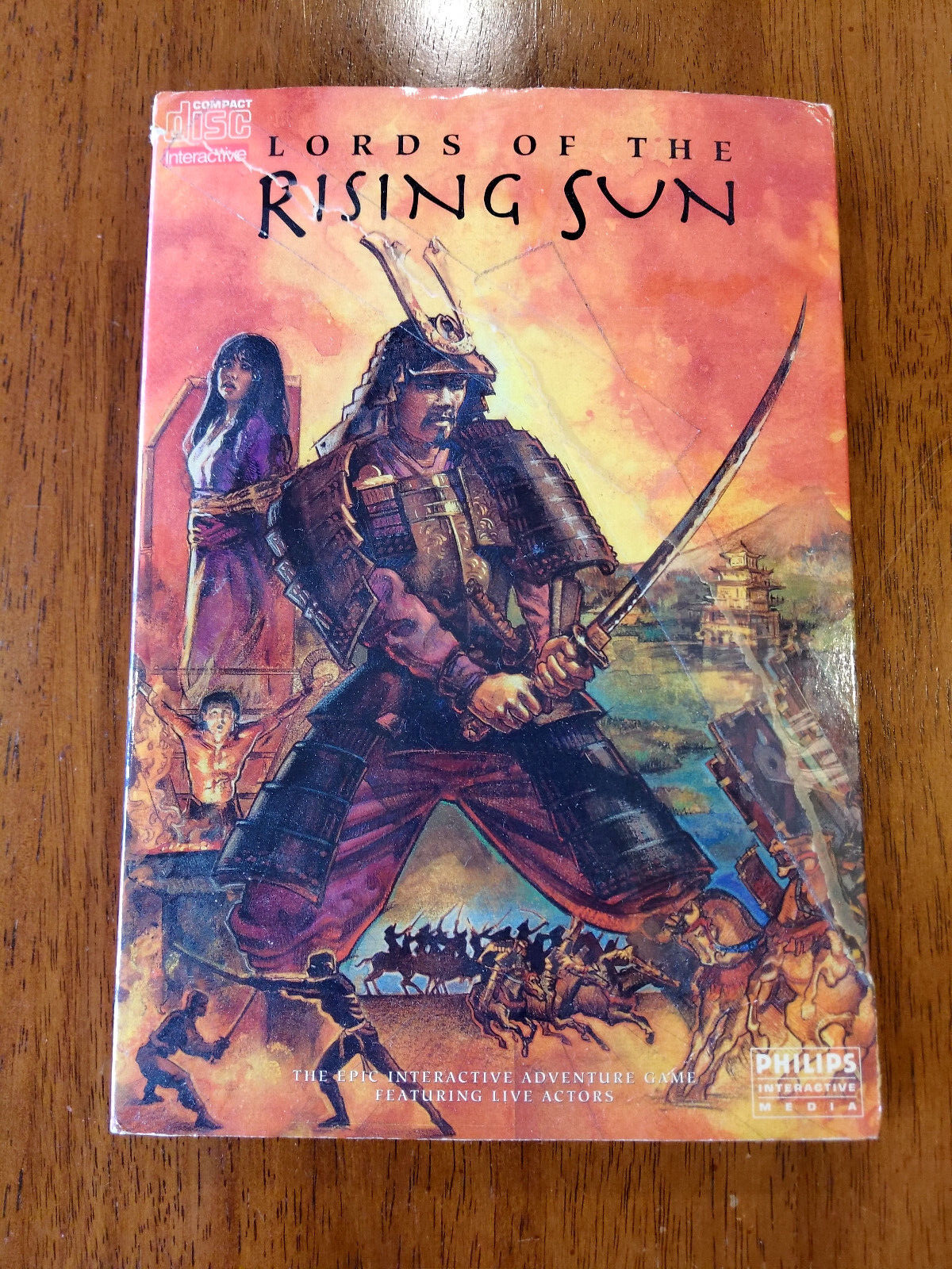 Lords of the Rising Sun (Philips CD-i, 1992) CDI, COMPLETE Lords of the Rising Sun (Philips CD-i, 1992) CDI, COMPLETE
