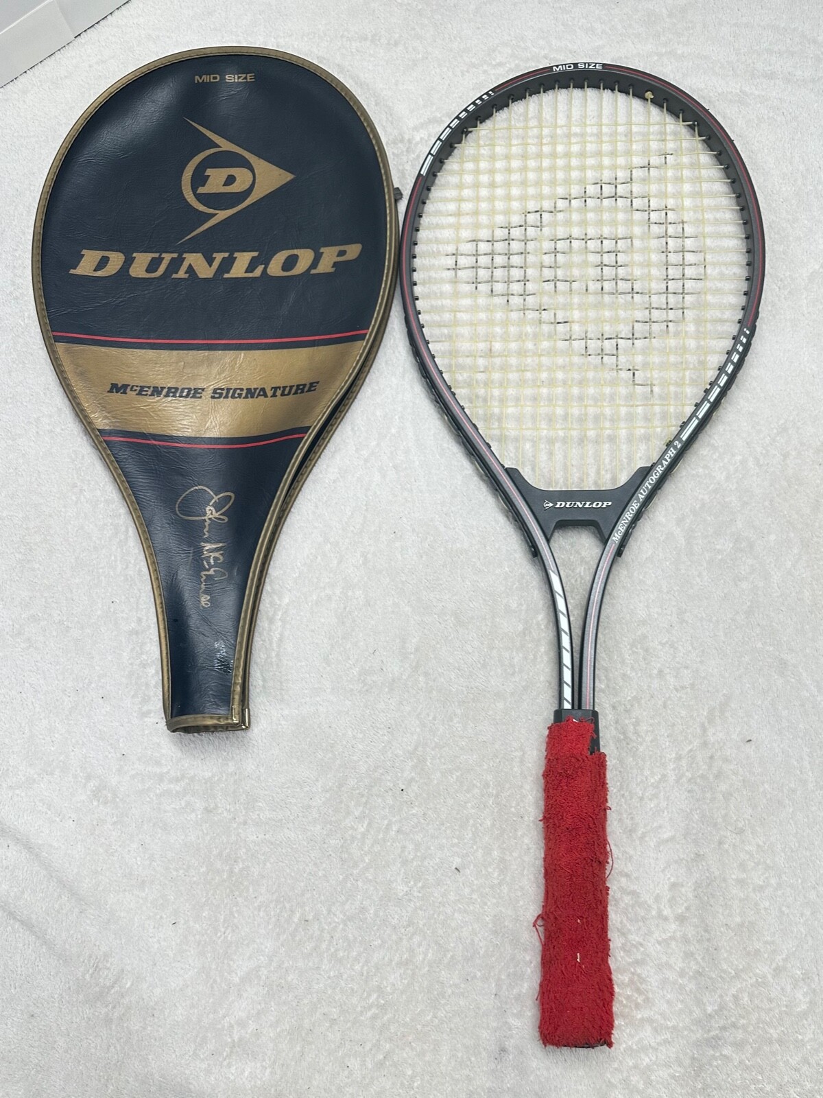 John Mcenroe ジョン・マッケンロー シニアツアー使用 プロストック レア！ジョン・マッケンロー シニアツアー使用 プロストックラケット