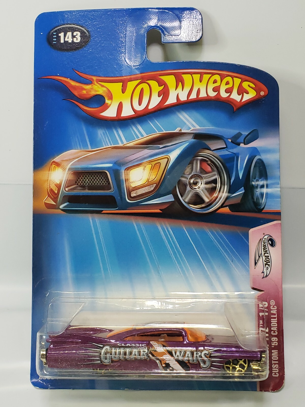 ミニカー 2002 100% hotwheels 53 59 cadillac Amazon.com: Hot Wheels Custom '59 Cadillac, First Editions