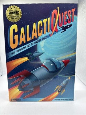 Pressman Boardgame GalactiQuest Box New