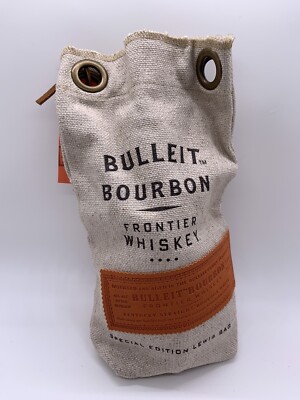 Bulleit Bourbon Frontier Whiskey Magnetic Special Edition Lewis Bag Canvas