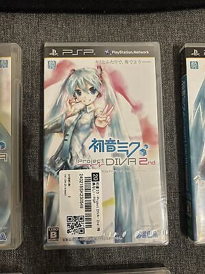 PSP Hatsune Miku Project Diva 1st 2nd Expend Black Rock
