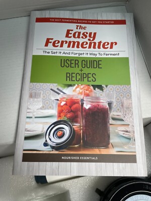 Nourished Essentials The Easy Fermenter Starter Kit + user guide
