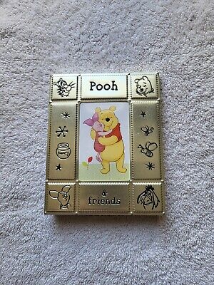 DISNEY~Little Beginnings Pooh BABY METAL FRAME GUC SEE PICTURES