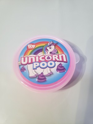 Unicorn Poo Glitter Slime Magical Unicorn Poop Slime Putty 3''