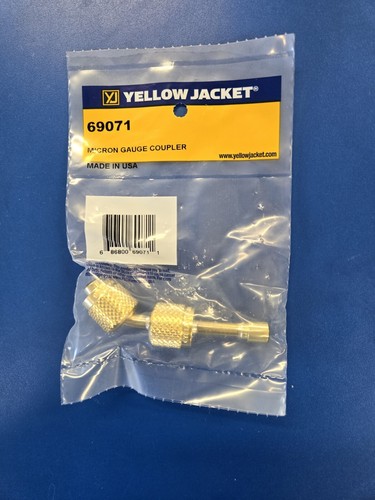 ●C.U.P. YELLOW JACKET - 69071 - MICRON GAUGE COUPLER | eBay