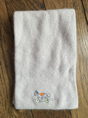 Hermès enfant - Echarpe en cachemire - Motif cheval Adada