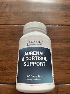 Dr Berg Adrenal & Cortisol Support 60 Capsules SEALED