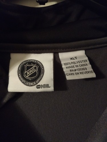 NEW NHL Arizona Coyotes Ice Hockey Track Jacket Coat XLT - Tall Reflective