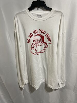 American Needle Inc Tshirt Santa Claus HO HO HO You Didn't Size 2XL NEW