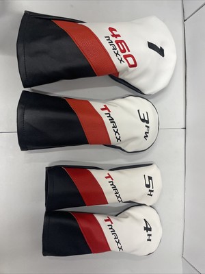 Tourmax 460 Maxx Driver HeadCover with 3FW, 5H, & 4H - HEAD COVERS