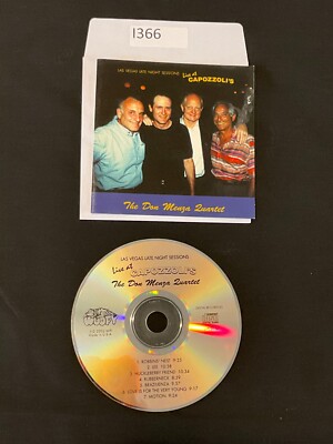 Las Vegas Late Night Sessions - No Booklet Live at Capozzoli's CD No Case #I366