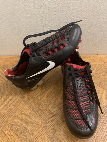 NIKE TOTAL 90 LASER FG Black Red 316242-001 Air ZOOM CR7 SUPERFLY R9 10R Sz  7 | eBay UK