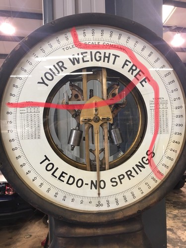 Early 1900s Toledo Lollipop Scale