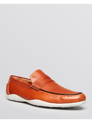 

HARRYS OF LONDON Мужские коричневые кожаные лоферы без шнуровки Penny Basel с круглым носком, Коричневый, BASEL2