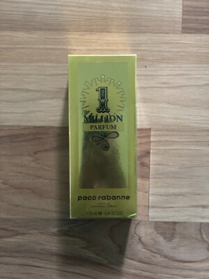 1 Million by Paco Rabanne 3.4 Fl oz / 100 ml PARFUM Spray Men's NIB