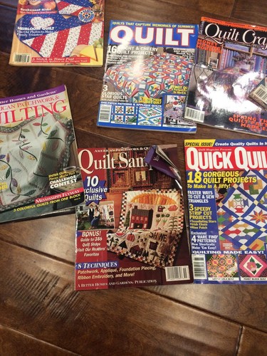 Lot Of 8 Quilting Magazines Country Quilts And More.(lot #2)