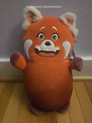 Original Squishmallows 10'' Disney Pixar Red Panda Mei Hugmees Turning Red