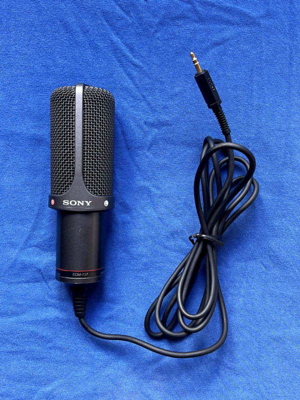 Sony Ecm-737 Condenser Microphone