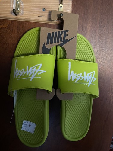 Stussy x Nike Benassi Bright Cactus Slides UK 14 US 15 | eBay Stussy x Nike Benassi Bright Cactus Slides UK 14 US 15 | eBay