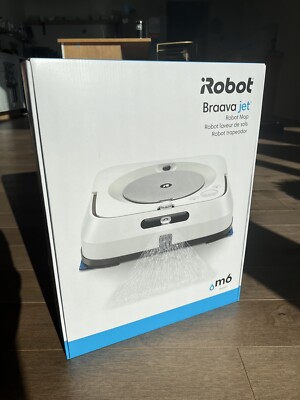 iRobot Braava Jet M6 Robot Mop - White