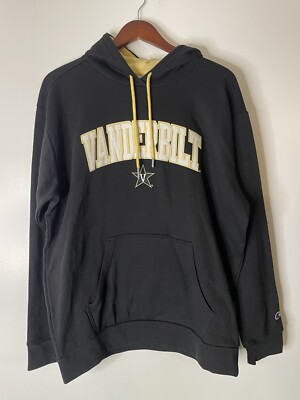 Champion Vanderbilt Commodores Vandy Hoodie Size Medium 