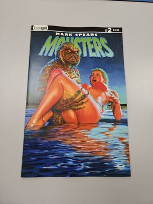 MARK SPEARS MONSTERS #2 CREATURE FEATURE VARIANT KEENSPOT NM 2024