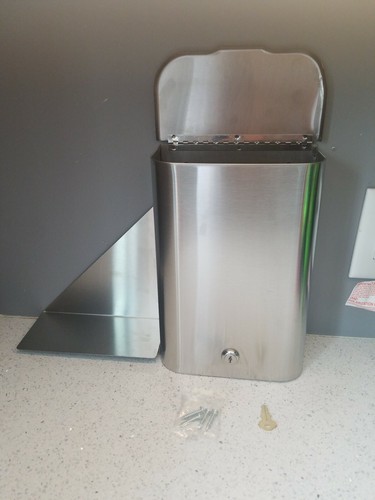 Sanitary Napkin Disposal container for a restroom commercial use